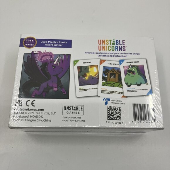 TeeTurtle Unstable Unicorns Card Game New Sealed - Picture 2 of 6